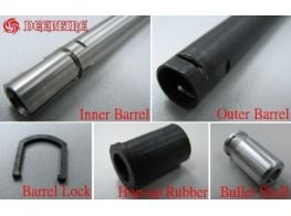 Deepfire G21 SS 6.03mm Conversion Kit (130mm) include 6mm bullet shell X 6 pcs (For Marushin G21)