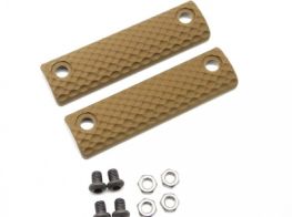 Dytac UXR 3 & 3.1 Standard Two-Hole Panel (Pack of 2) (Dark Earth)
