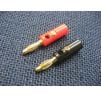 Fire-Support Banana Connectors (Red and Black)(1 Set)
