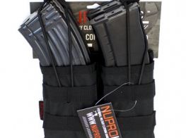 Nuprol NP PMC AK Double Open Mag Pouch (Black)