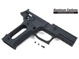 Guarder Black Aluminum Frame For Marui P226R (Late Ver. Marking/Black)