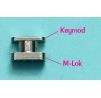 G&P Metal M-Lok / Keymod 64mm Rail (Gray)