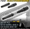 Laylax(Nineball) SIG AIR MCX Outer Barrel and Gas Block Set.