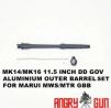 Angrygun 11.5 Inch Aluminium Outer Barrel Set for MK14 / MK16 Rail Series (MWS)