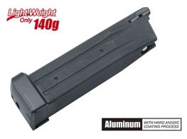 Guarder Light Weight Aluminium Magazine For Marui HI-Capa 5.1 (Black)