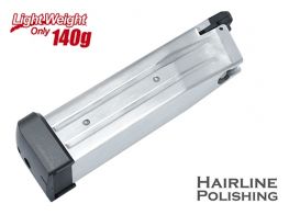 Guarder Light Weight Aluminium Magazine For Marui HI-Capa 5.1 (Silver)