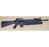 E&C Grey XM16E1 with M203 Launcher Airsoft Rifle AEG with v2.0 Gearbox. 