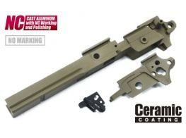 Guarder Aluminium Frame for Marui HI-Capa 4.3 (4.3 Type/NO Marking/FDE)