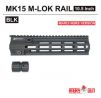Angrygun HK416 Super Modular Rail M-LOK - 10.5 Inch (Marui NGRS Version)(Black)