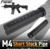 Laylax First Factory M4 Short Stock Pipe (Standard AEG)(139.5mm long)