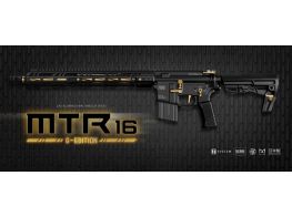 Tokyo Marui MTR-16 G-Edition Gold GBBR Rifle.