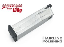 Guarder Light Weight Aluminium Magazine For Marui HI-Capa 4.3 (Silver)