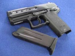 KWA Umarex (2.5682) HK USP COMPACT GBB System 7 Pistol