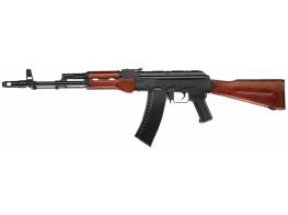 ICS AK 74 Real Wood Stock and Foregrip Airsoft Gun AEG