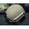 Red Star IBH Helmet with NVG Mount and Rails (Tan)