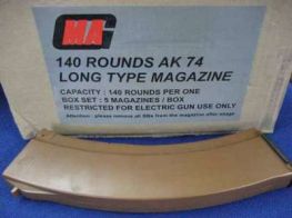MAG AK74 Mid-Cap Magazine (Long)(Box of 5)(140 rnd)