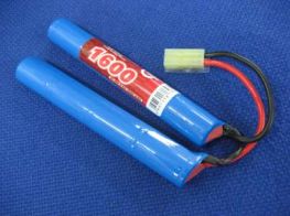 Vapex 9.6v 1600mAh NiMH 2/3A L4L4 Mini type crane stock rechargeable battery