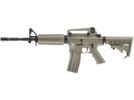 ICS (Metal)(Tan) M4A1 Retractable Stock Airsoft Gun AEG