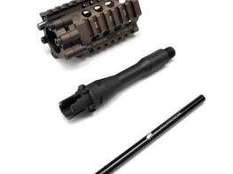 Madbull Daniel Defense 4 Inch RIS Rail Kit with Inner and Outer Barrel (Dark Earth)