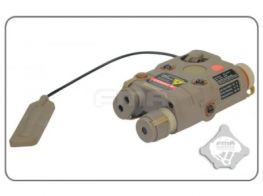 FMA AN-PEQ-15 Upgrade Version LED White Light & Red Laser with IR Lenses (Dark Earth)