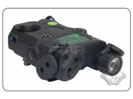 FMA AN-PEQ-15 Upgrade Version LED White Light & Green Laser with IR Lenses (Black)