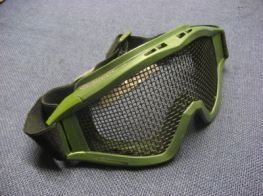 Kingrin Locust Steel Mesh Goggle (Olive Drab)