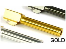 Laylax(Nineball) Metal Flute Straight Outer Barrel for Marui GLK G17/G18C (GOLD)