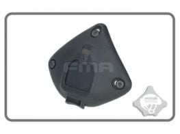 FMA Plastic Helmet Night Vision Mount with Aluminium Insert (Black)