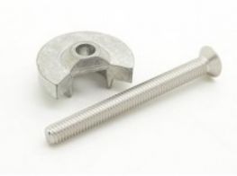 Dytac Stock Tube Holding Plate with Screw