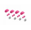 Dytac Hexmag Airsoft HexID in Panther Pink (4x Hexgon Latchplates / 4x Followers)