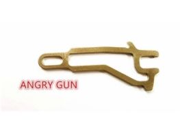 ANGRY GUN Steel Bolt Stop Plate for Marui MWS M4 / CQBR Block 1