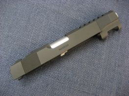 Creation Aluminum Slide Set for Marui Hi-Capa 5.1 OPS Type Kimber (Black)