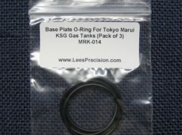 LPE Base Plate O-Ring For Tokyo Marui KSG Gas Tanks (Pack of 3)