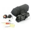 Gbase DR 1X-4X Illuminated Mil-Dot Scope with Red Doctor Sight Black BTA0143