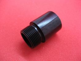 LPE CNC Machined 14mm CCW to 16mm CW Thread Adapter.