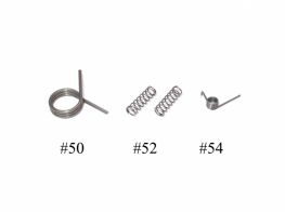 Wiitech M4 MWS (Marui) GBB Hammer, Sear, Fire pin springs #50 #52x2 #54