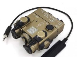 TD DBAL A2 Red Laser Destinator and LED Illuminator. (Tan)