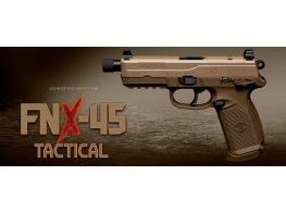 Tokyo Marui GBB FNX 45 Tactical Pistol Tan