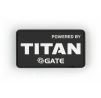 Gate TITAN Patch (Black / White PVC)