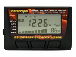 Overlander 1S - 8S LiPo Capacity Checker / Balance Discharger.