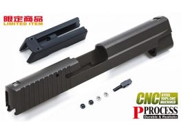 Guarder Steel CNC Slide Set for Marui P226 / E2 (black/Late Ver. Marking)