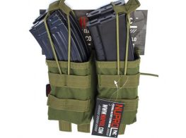 Nuprol PMC AK Double Open Mag Pouch (Green)
