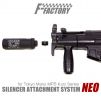 Laylax(First Factory) Silencer Attachment (SAS) NEO for MP5 Kurz (CCW / CCW)