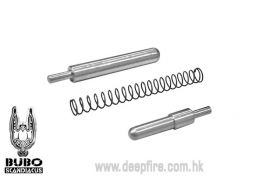 Deepfire BUBO SCANDIACUS 100% Stainless Steel Safety lock pin set for Marui Hi-Capa