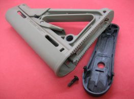 Modified For Li-Po, Real Magpul CTR Carbine Stock - Mil-Spec (Flat Dark Earth) 