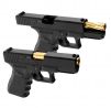 Laylax(Nineball) Marui GBB G19 Metal Outer Stainless Barrel. (Gold)