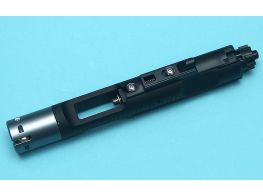 G&P MWS GBB Forged Aluminum Complete 4-6 Bolt Carrier Group Set (Black)(For Marui Buffer Tube)