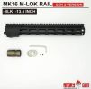 AngryGun MK16 M-LOK Rail 13.5 Inch Gen 2 version.(Black)