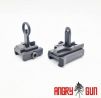 AngryGun HK Style Flip Up Front & Rear Sight Set for HK416 Series. 