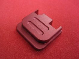 Dynamic Precision Back Plate (Type A)(Red) for Umarex G17 Gen 3 /4 GBB.